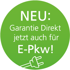 NEU: Garantie Direkt jetzt auch für E-Pkw!